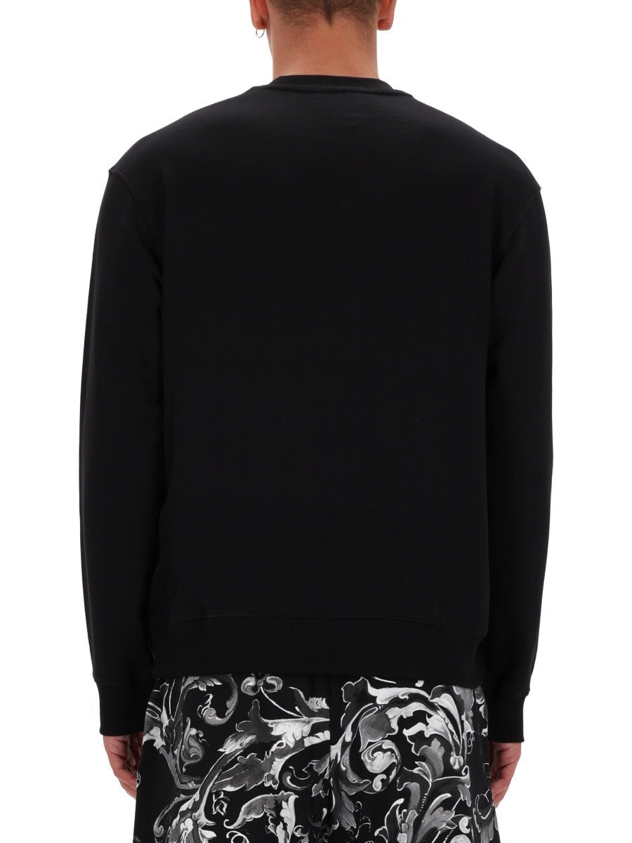 Versace Jeans Couture SWEATSHIRT WITH BAROQUE PRINT
