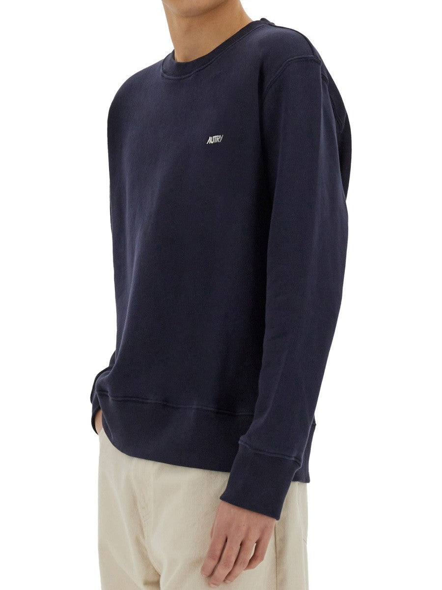 Autry SWEATSHIRT WITH EMBROIDERED LOGO