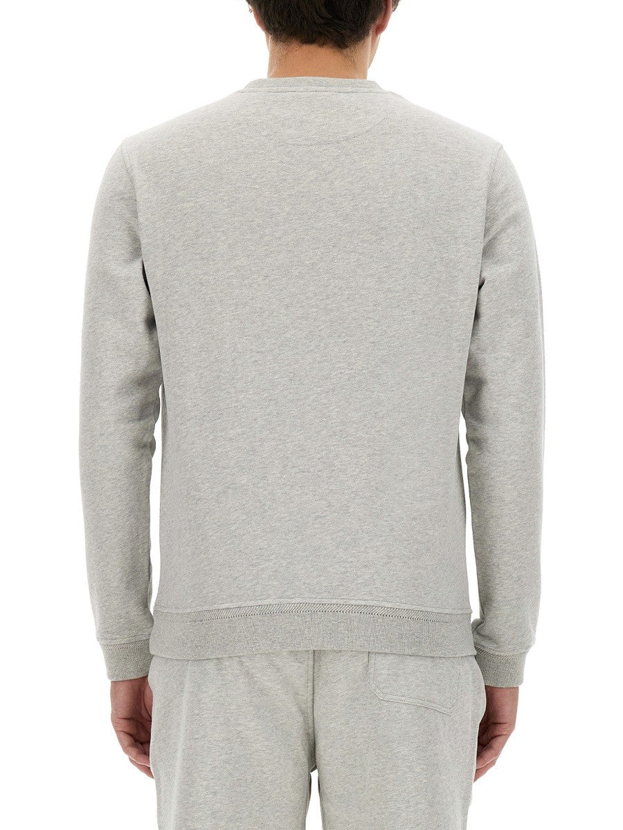 BELSTAFF SWEATSHIRT WITH LOGO PATCH