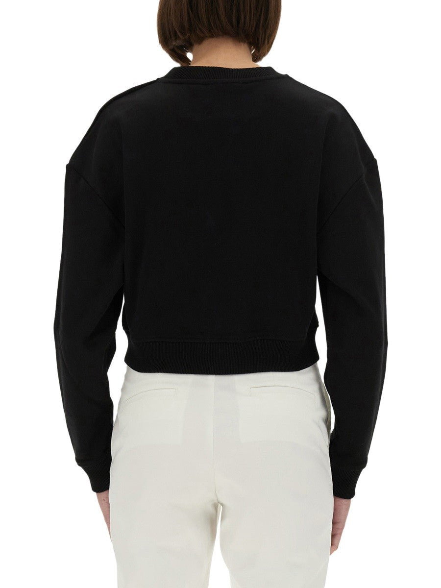 Balmain SWEATSHIRT WITH LOGO PRINT