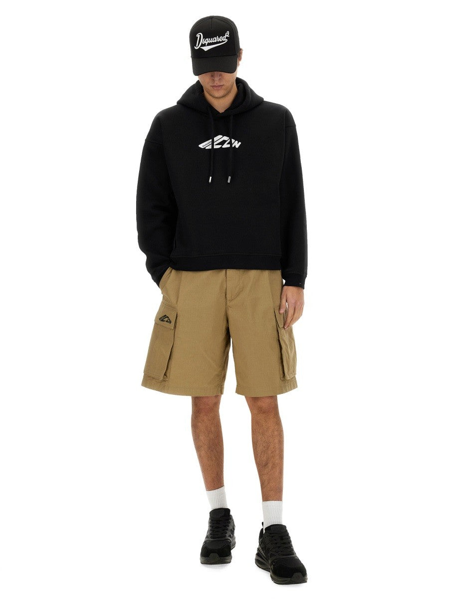 Dsquared SWEATSHIRT WITH LOGO PRINT