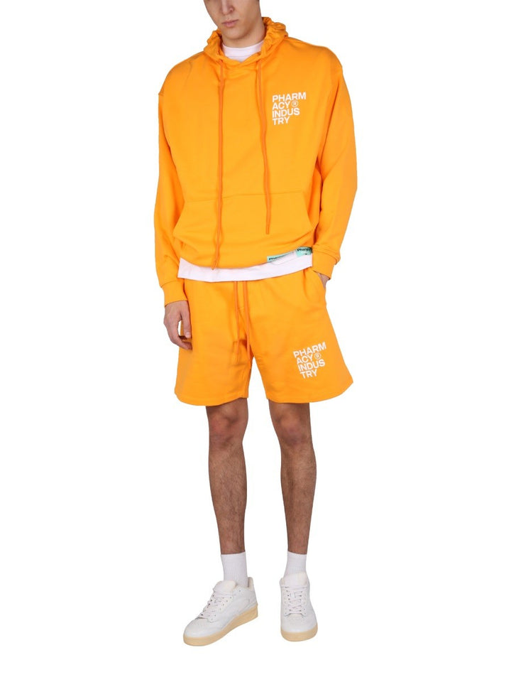 PHARMACY INDUSTRY SWEATSHIRT WITH LOGO PRINT