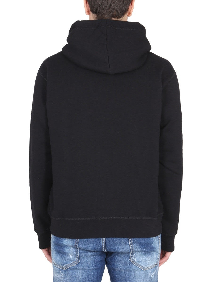 Dsquared SWEATSHIRT WITH LOGO PRINT