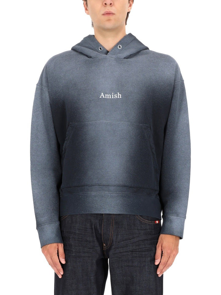 AMISH SWEATSHIRT WITH LOGO