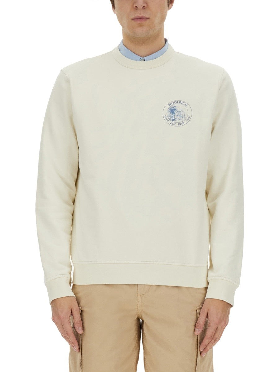 Woolrich SWEATSHIRT WITH LOGO