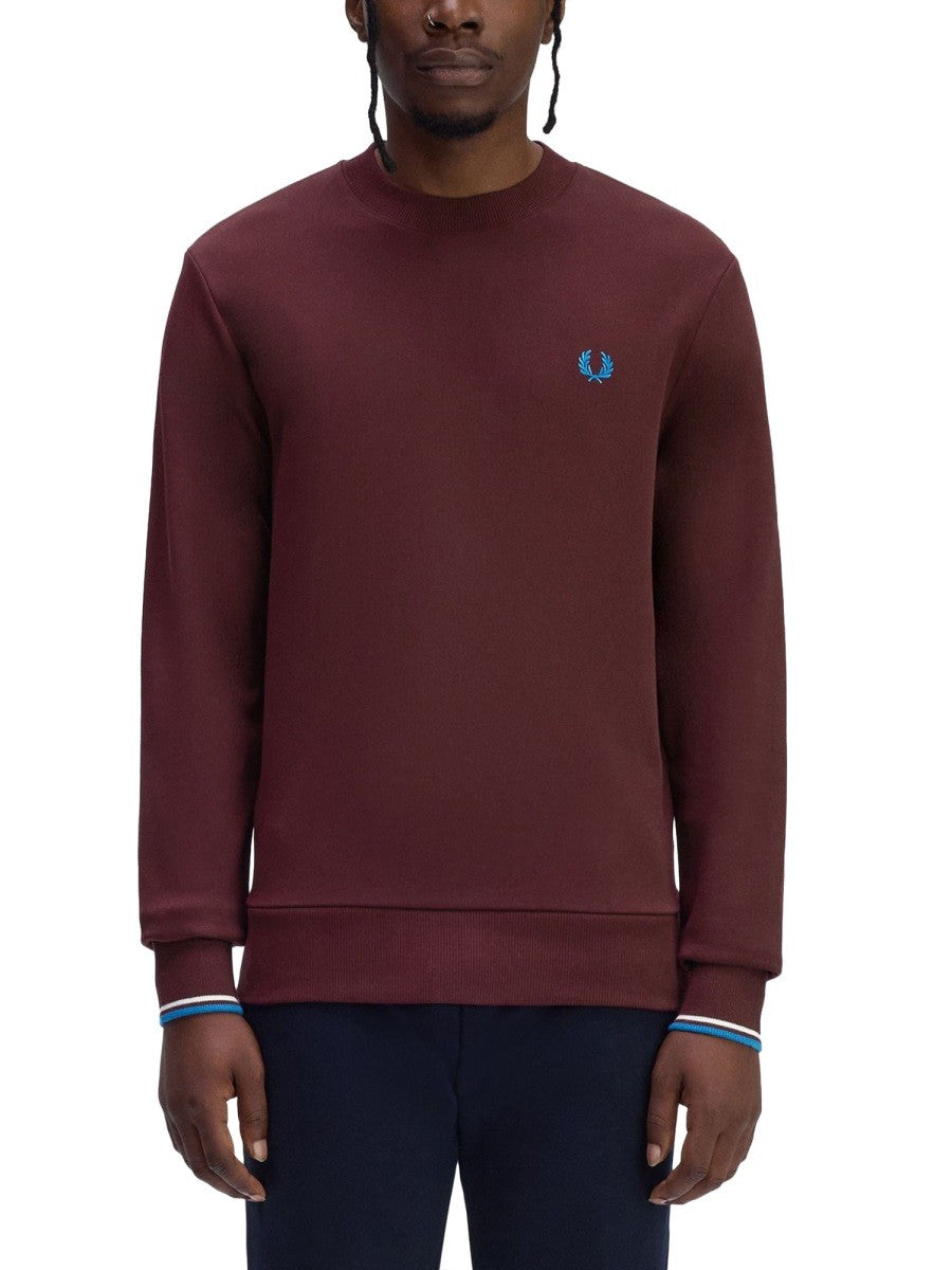 FRED PERRY SWEATSHIRT WITH LOGO