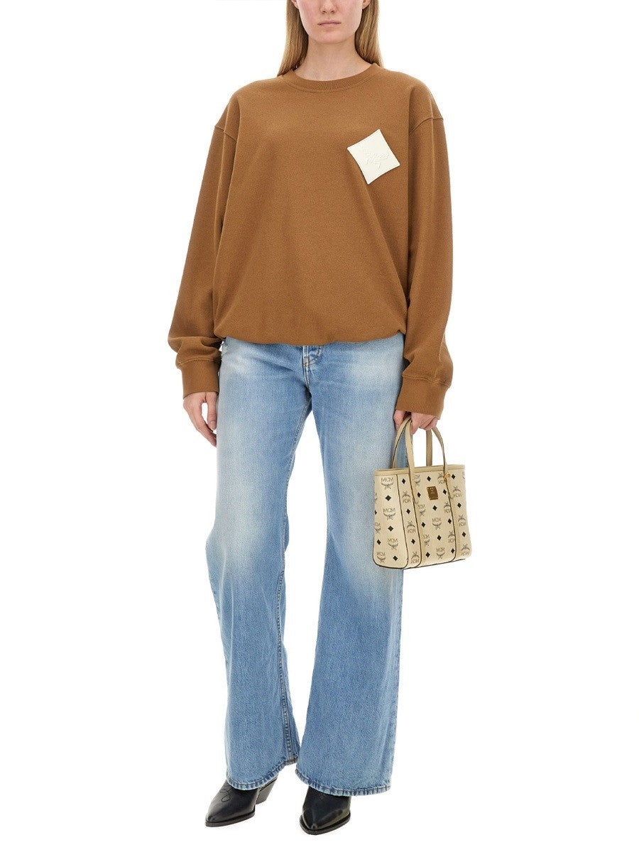 MCM SWEATSHIRT WITH LOGO
