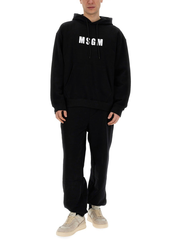 msgm SWEATSHIRT WITH LOGO