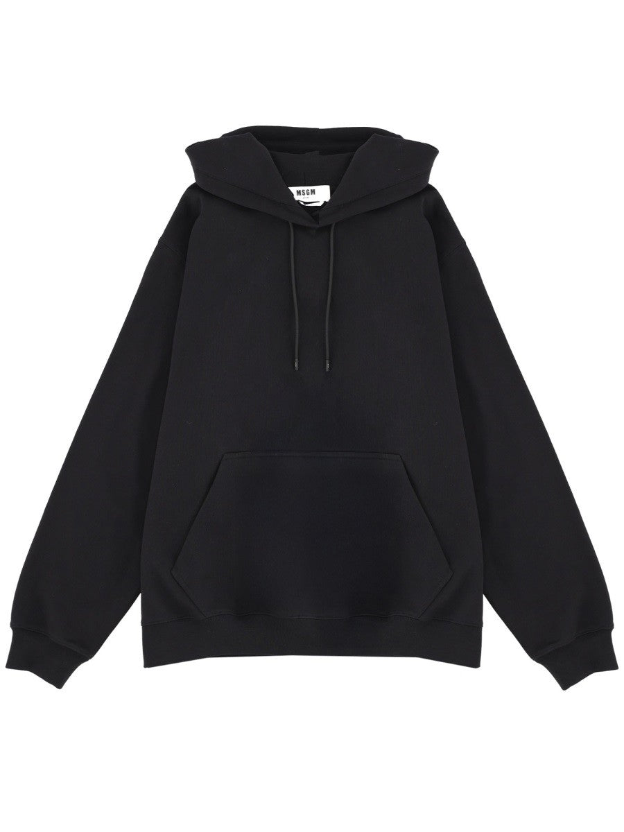 msgm SWEATSHIRT WITH LOGO