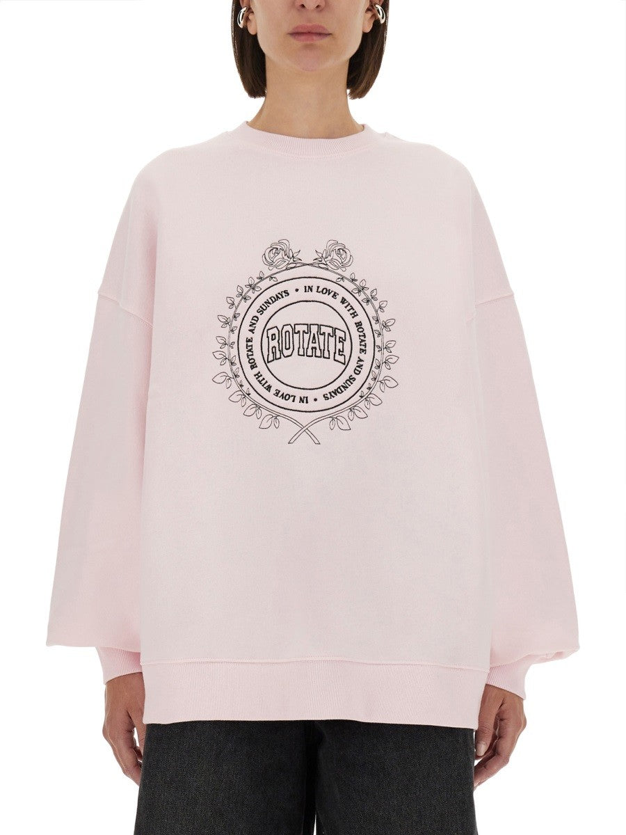 ROTATE BIRGER CHRISTENSEN SWEATSHIRT WITH LOGO
