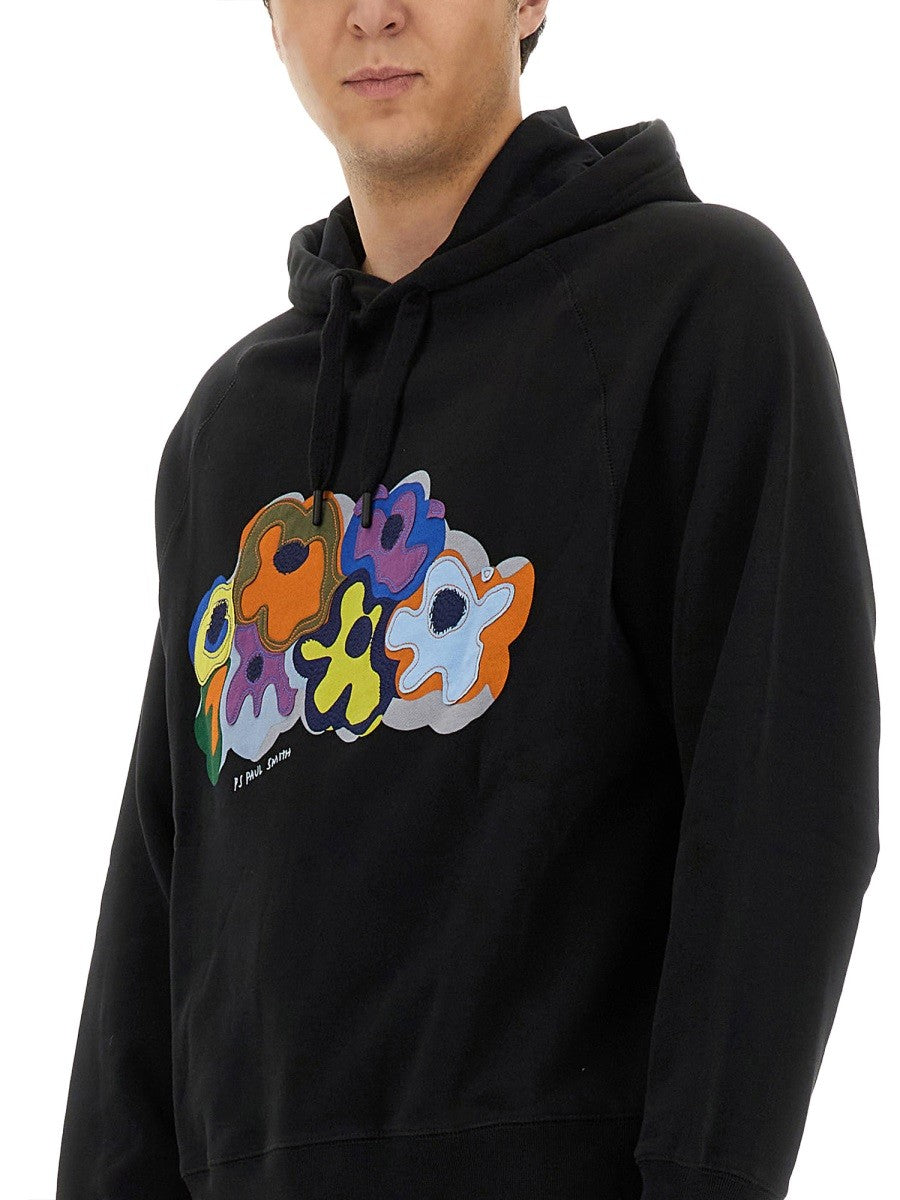PS BY PAUL SMITH SWEATSHIRT WITH LOGO