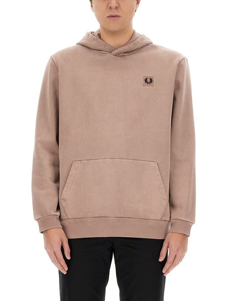 FRED PERRY SWEATSHIRT WITH LOGO