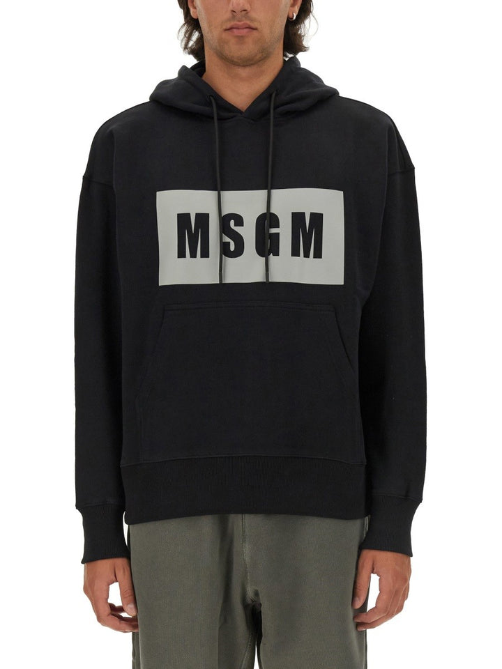 msgm SWEATSHIRT WITH LOGO