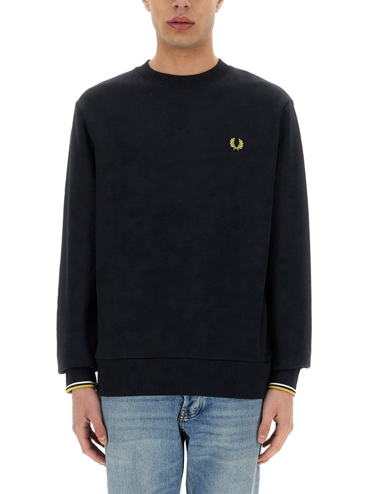 FRED PERRY SWEATSHIRT WITH LOGO