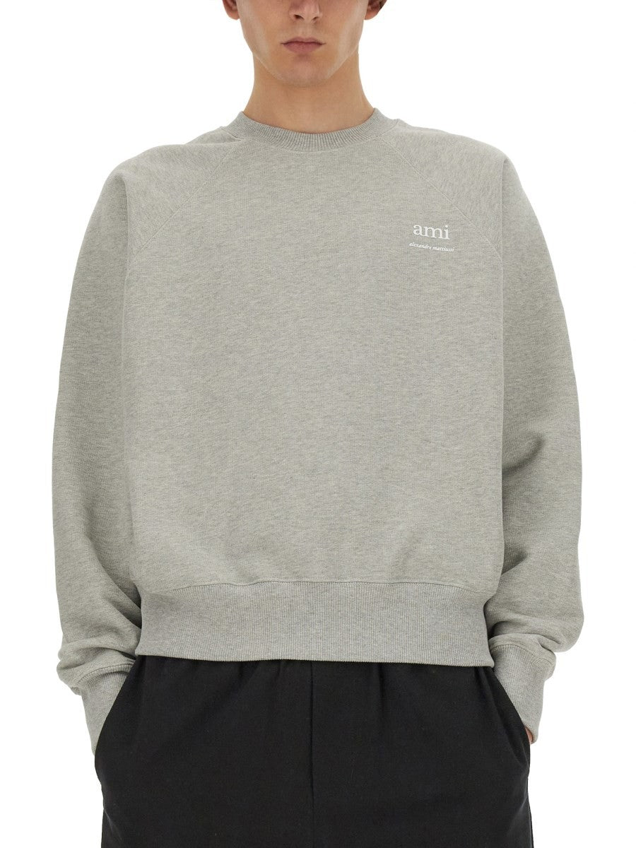 AMI PARIS SWEATSHIRT WITH LOGO