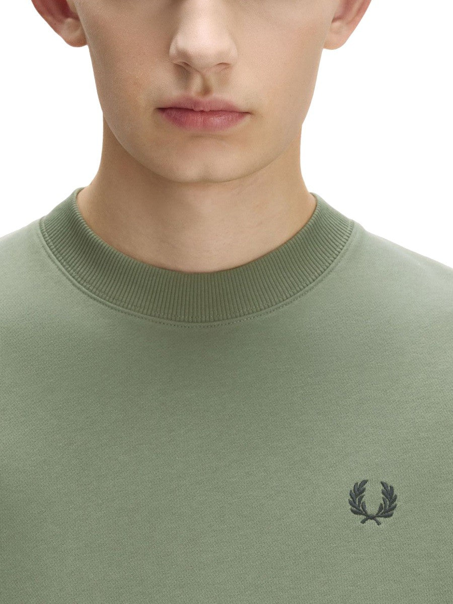 FRED PERRY SWEATSHIRT WITH LOGO