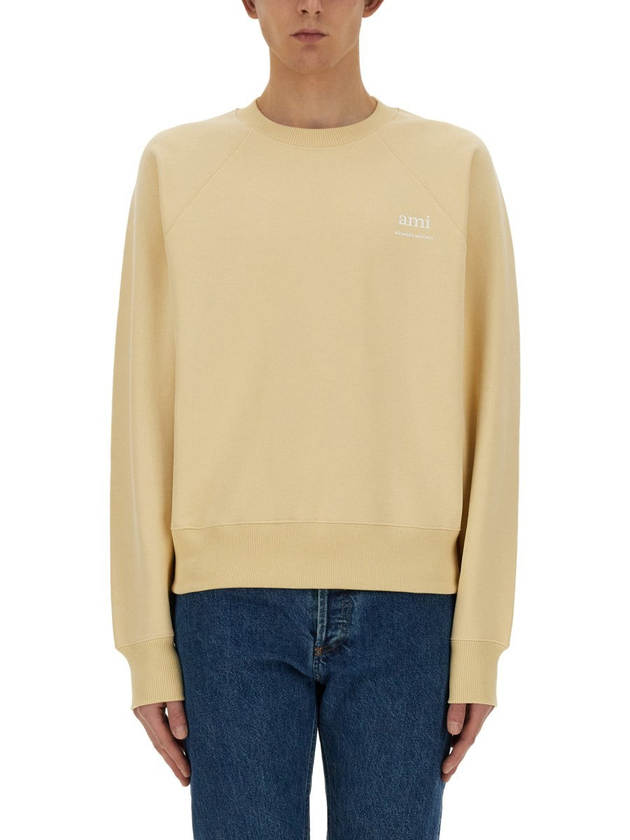 AMI PARIS SWEATSHIRT WITH LOGO