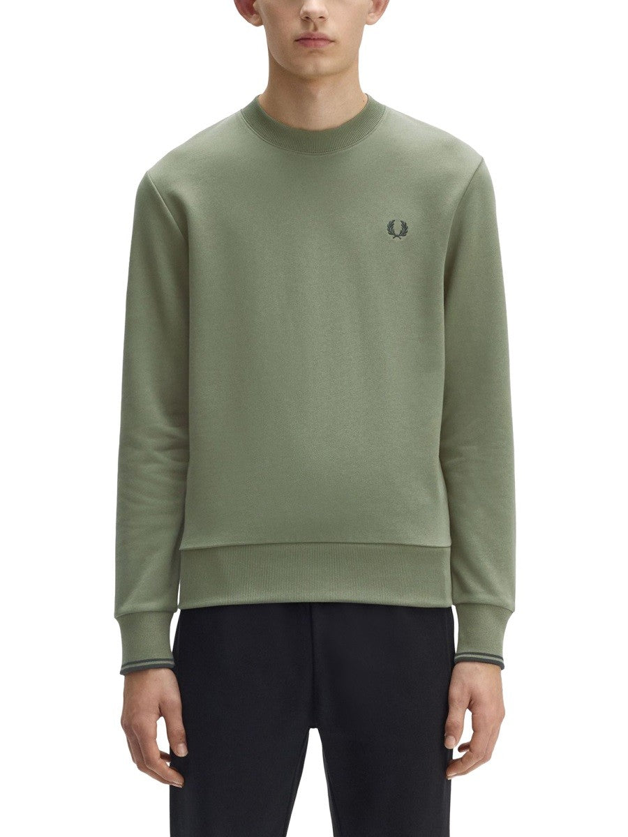 FRED PERRY SWEATSHIRT WITH LOGO