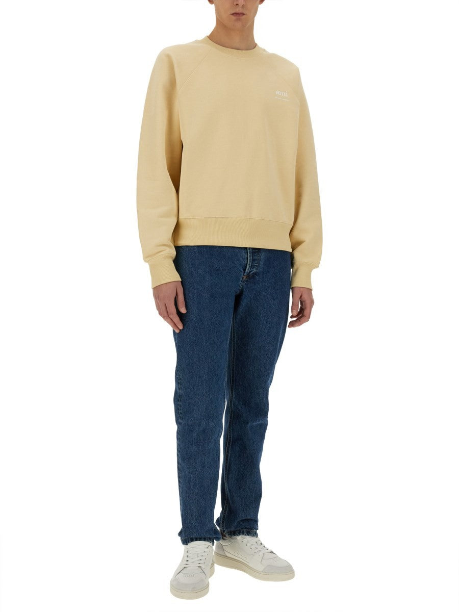AMI PARIS SWEATSHIRT WITH LOGO