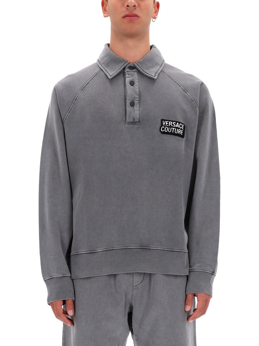 Versace Jeans Couture SWEATSHIRT WITH LOGO