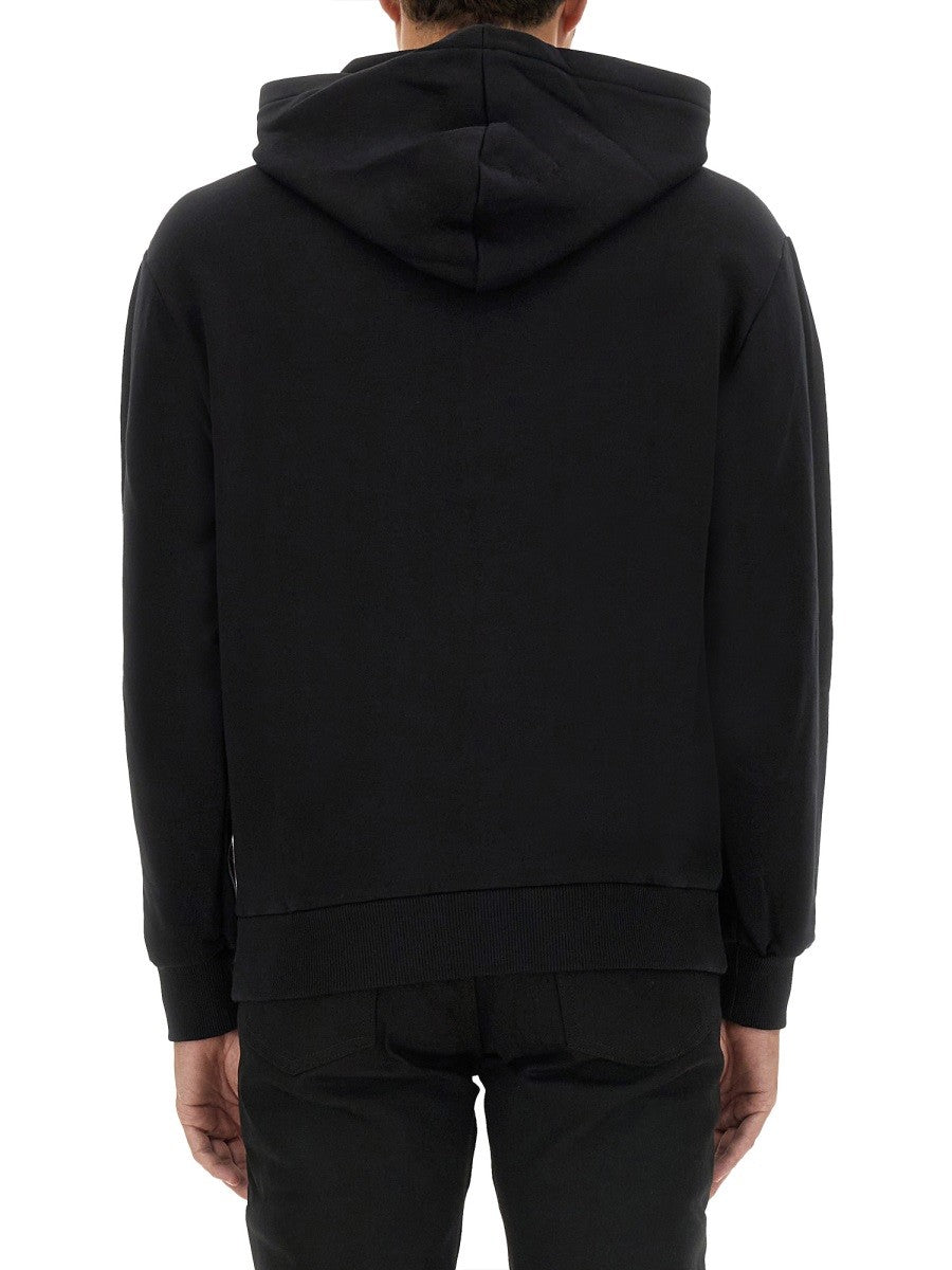 A.P.C. SWEATSHIRT WITH MICRO LOGO