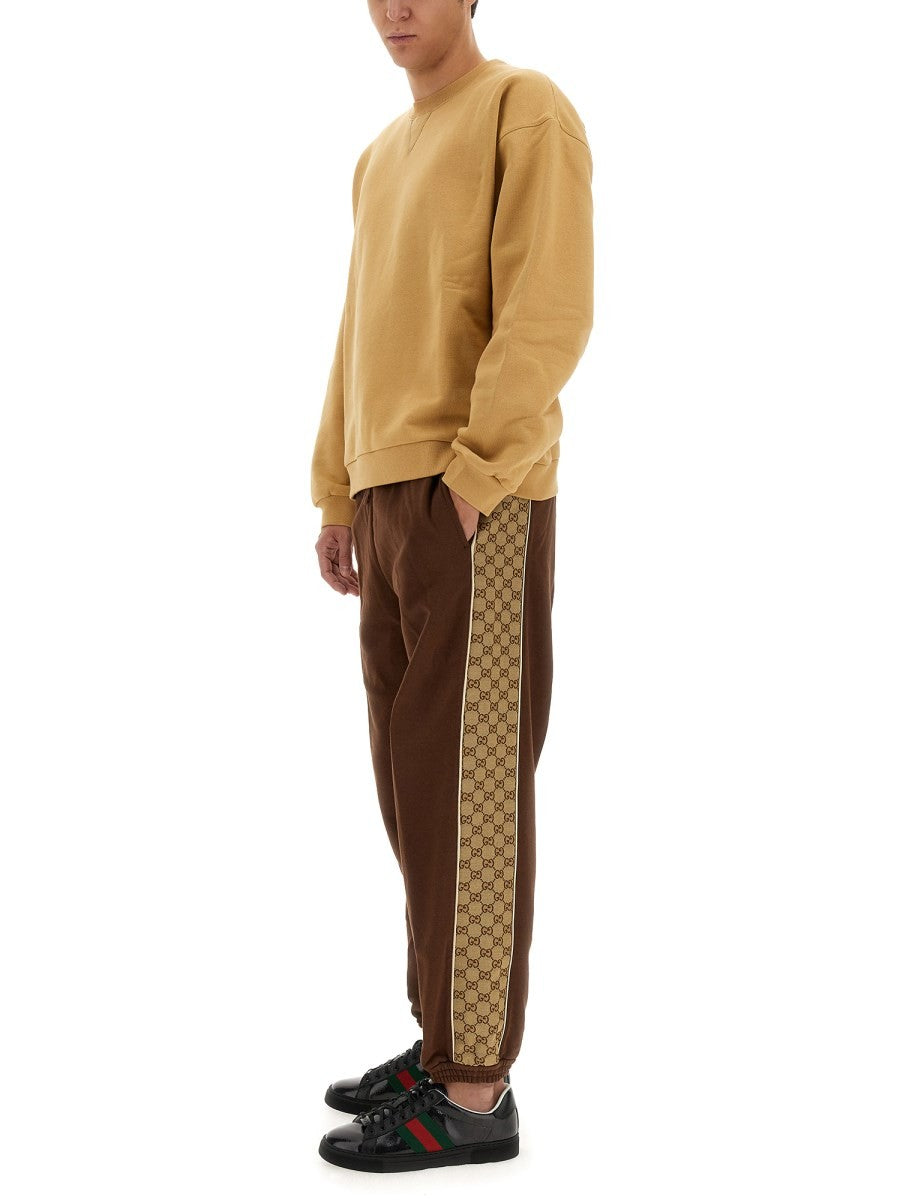 Gucci SWEATSHIRT WITH WEB RIBBON