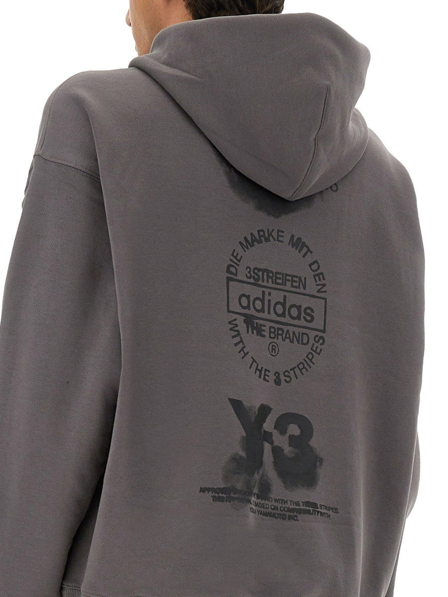 Y - 3 SWEATSHIRT WITH Y-3 GRAPHICS