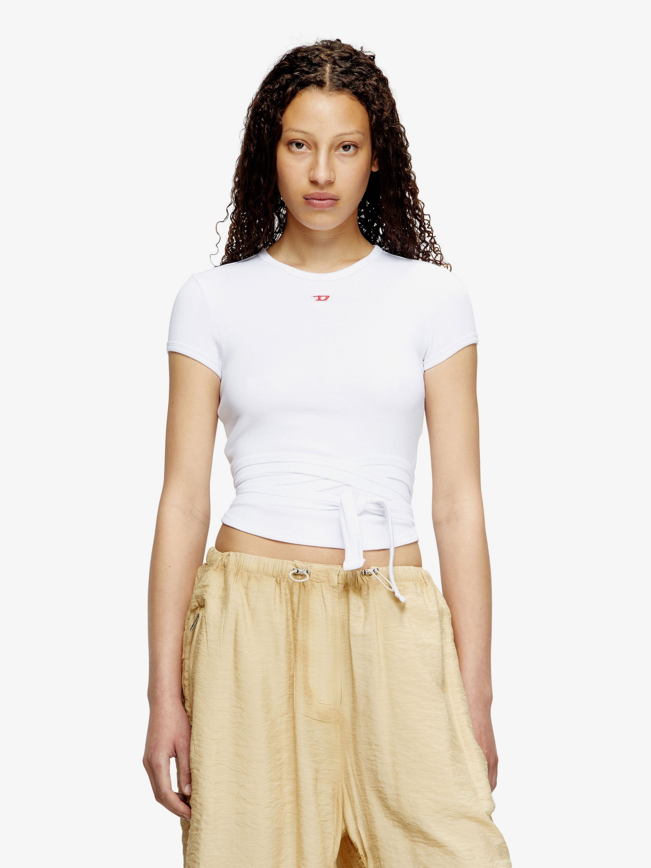 Diesel T-Bunny -Tail stretch cotton top