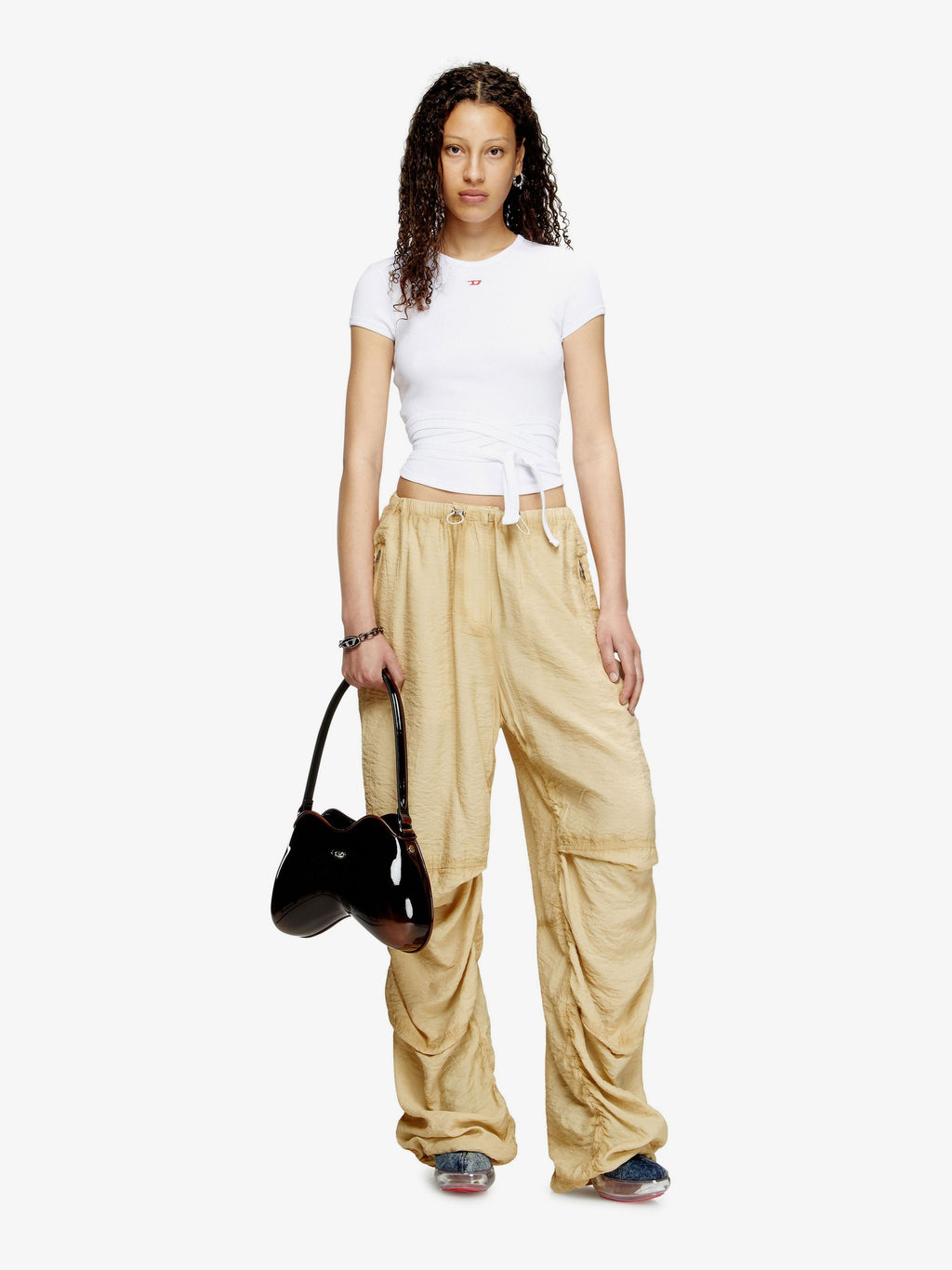 Diesel T-Bunny -Tail stretch cotton top