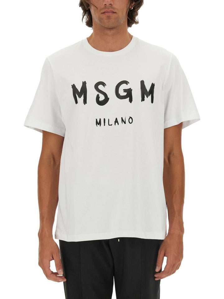 msgm COTTON T-SHIRT