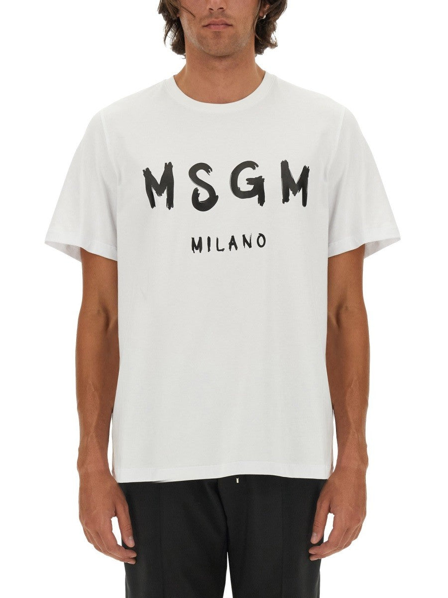 msgm COTTON T-SHIRT