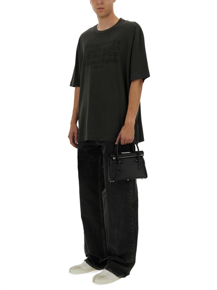 Maison Margiela T-SHIRT CON LOGO RICAMATO