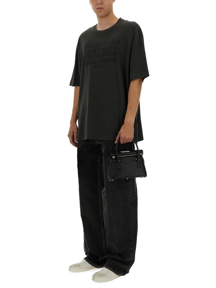 Maison Margiela T-SHIRT WITH EMBROIDERED LOGO