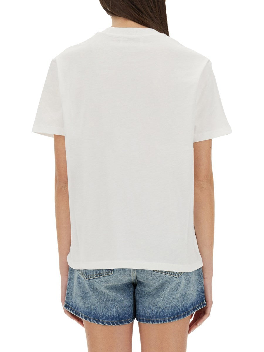 AMI PARIS T-SHIRT WITH LOGO