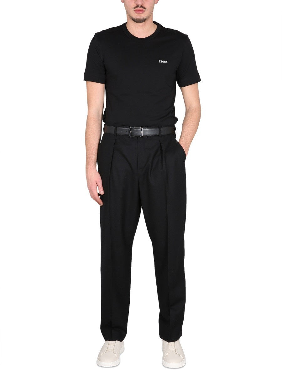 Zegna T-SHIRT WITH LOGO