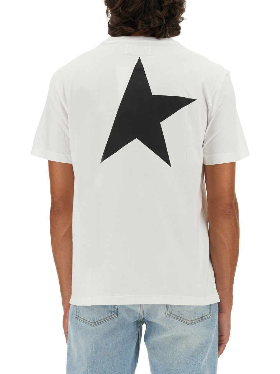 Golden Goose T-SHIRT CON STAMPA LOGO