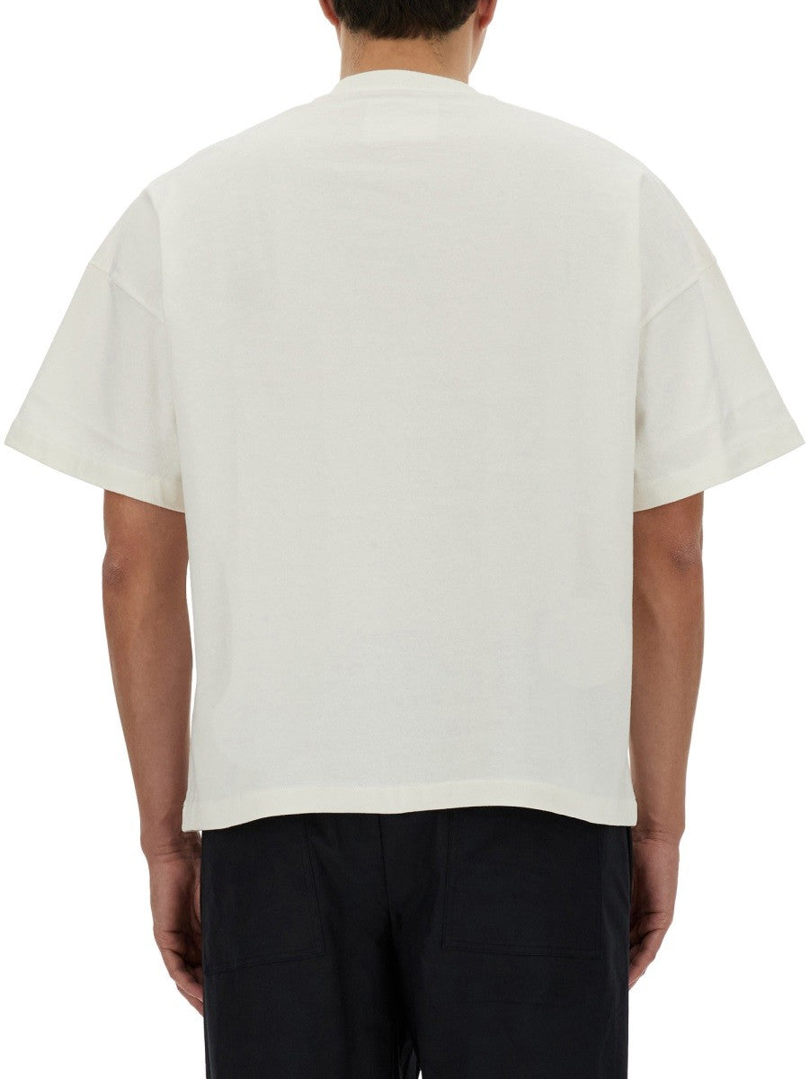JIL SANDER T-SHIRT WITH PRINT