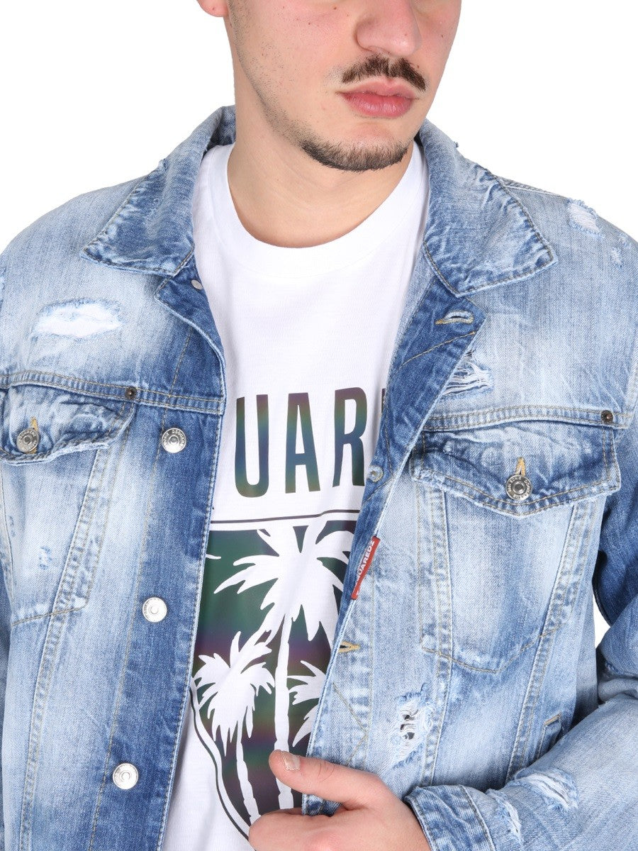 Dsquared T-SHIRT D2 CATEN'S BEACH