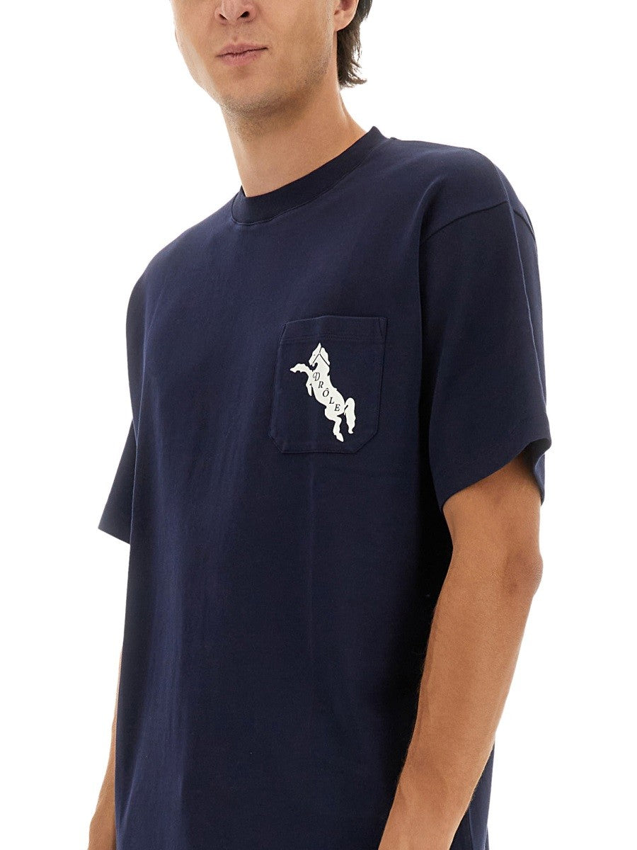Drole De Monsieur T-SHIRT "LE EMBLÈME CHEVAUX"