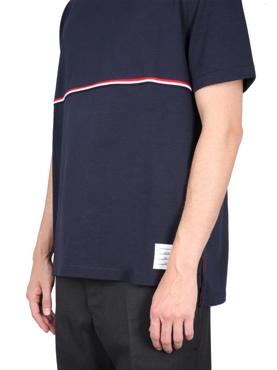 THOM BROWNE T-SHIRT RWB