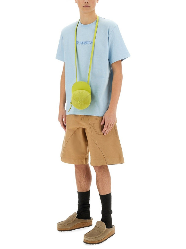 jw anderson T-SHIRT WITH LOGO EMBROIDERY