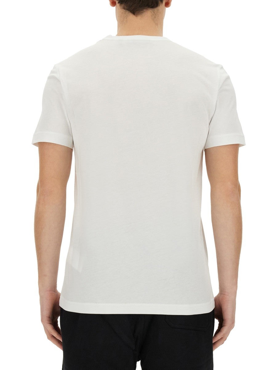 BELSTAFF T-SHIRT WITH LOGO PATCH