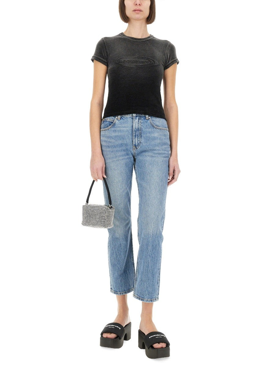 ALEXANDERWANG.T T-SHIRT WITH LOGO