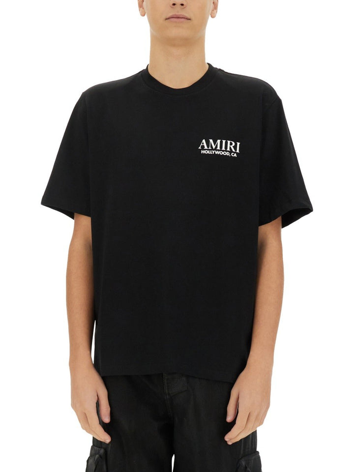 AMIRI BONES STACKED PRINT T-SHIRT