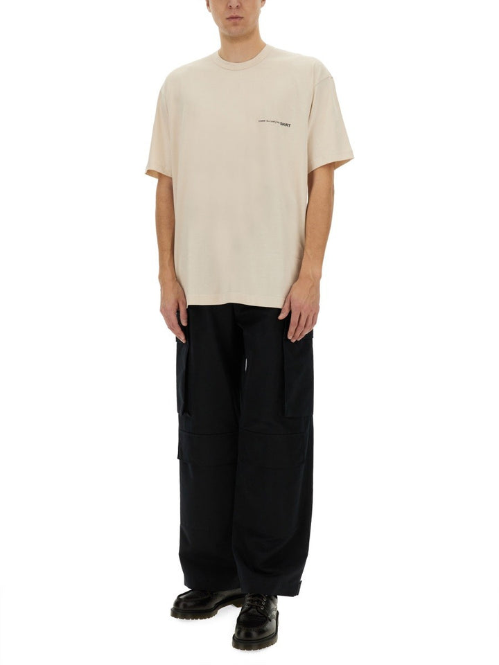 COMME DES GARCONS SHIRT T-SHIRT WITH LOGO