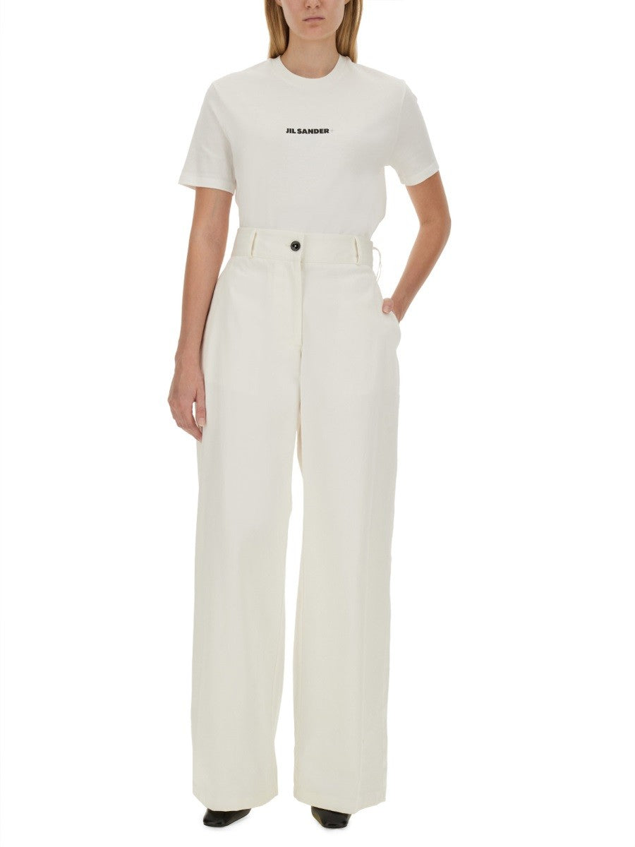 JIL SANDER T-SHIRT WITH LOGO