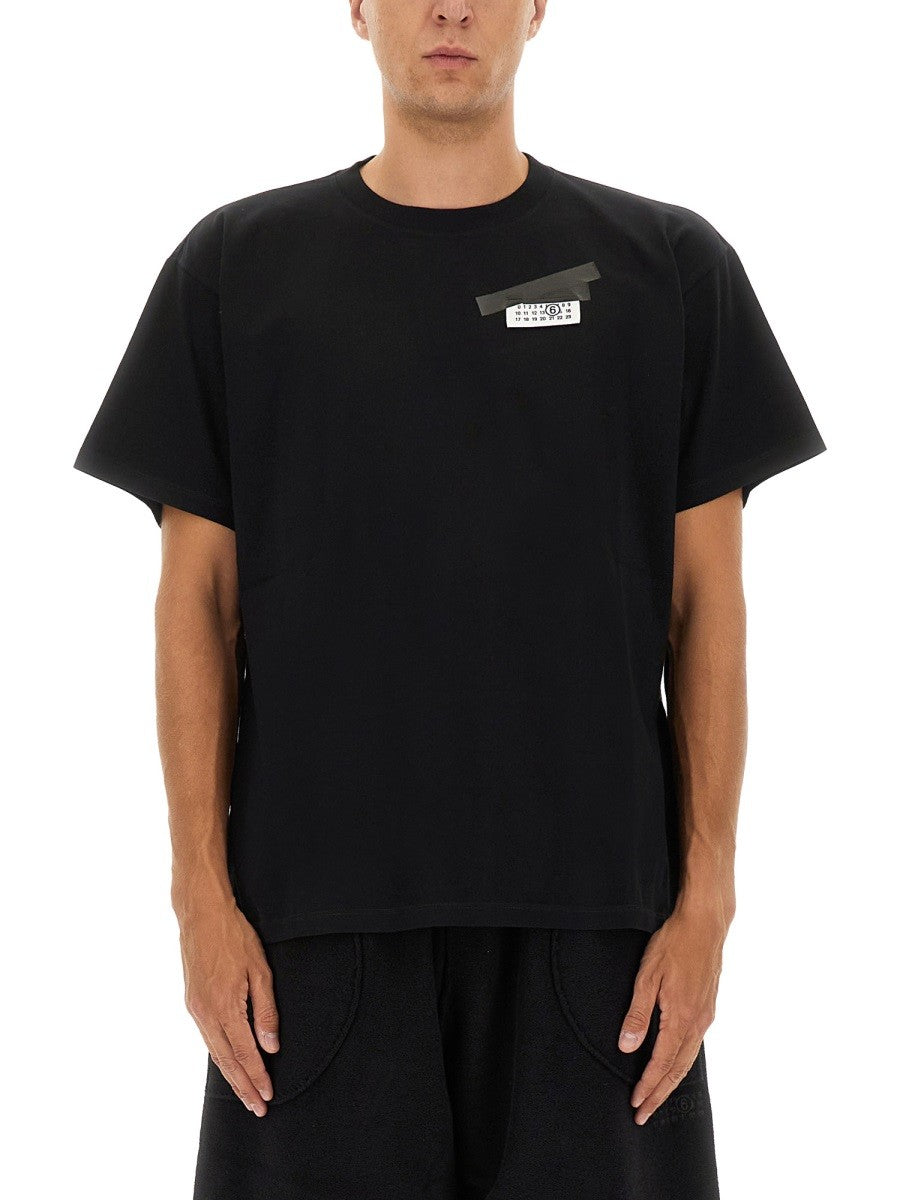 MM6 MAISON MARGIELA T-SHIRT WITH LOGO