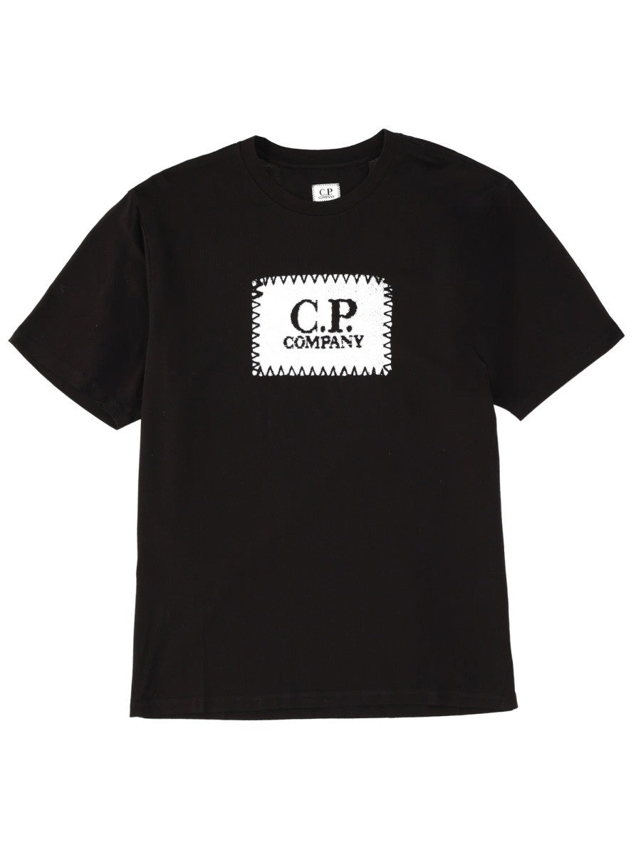 C.P. COMPANY T-SHIRT WITH LOGO