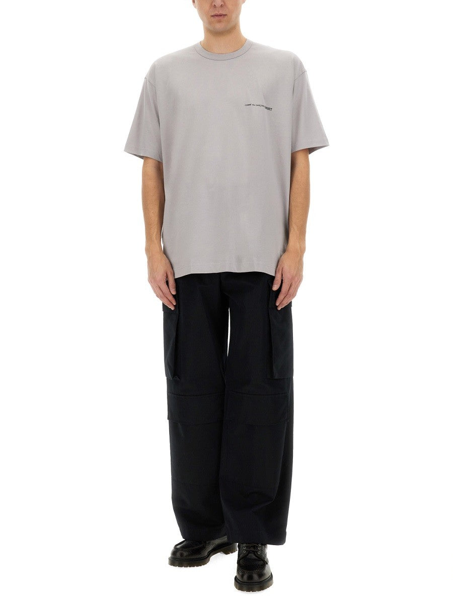 COMME DES GARCONS SHIRT T-SHIRT WITH LOGO