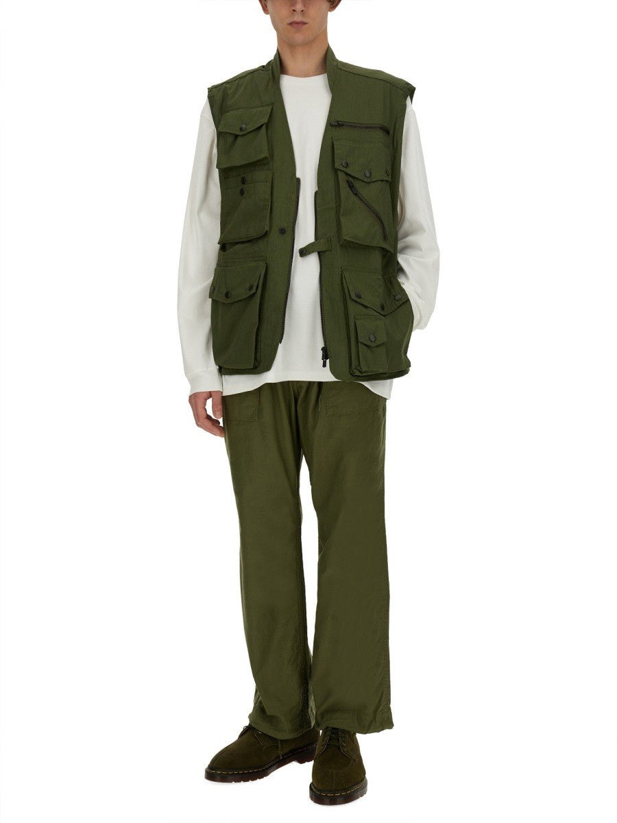 NEEDLES T-SHIRT WITH LOGO